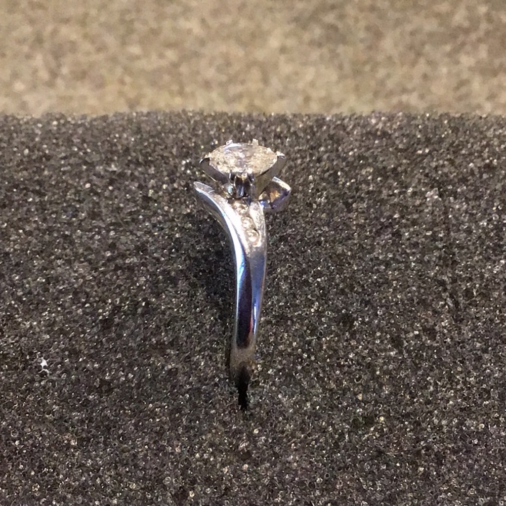 Marquee Diamond Engagement Ring - Picture 7 of 11